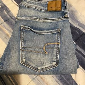 American eagle short skinny jeans
